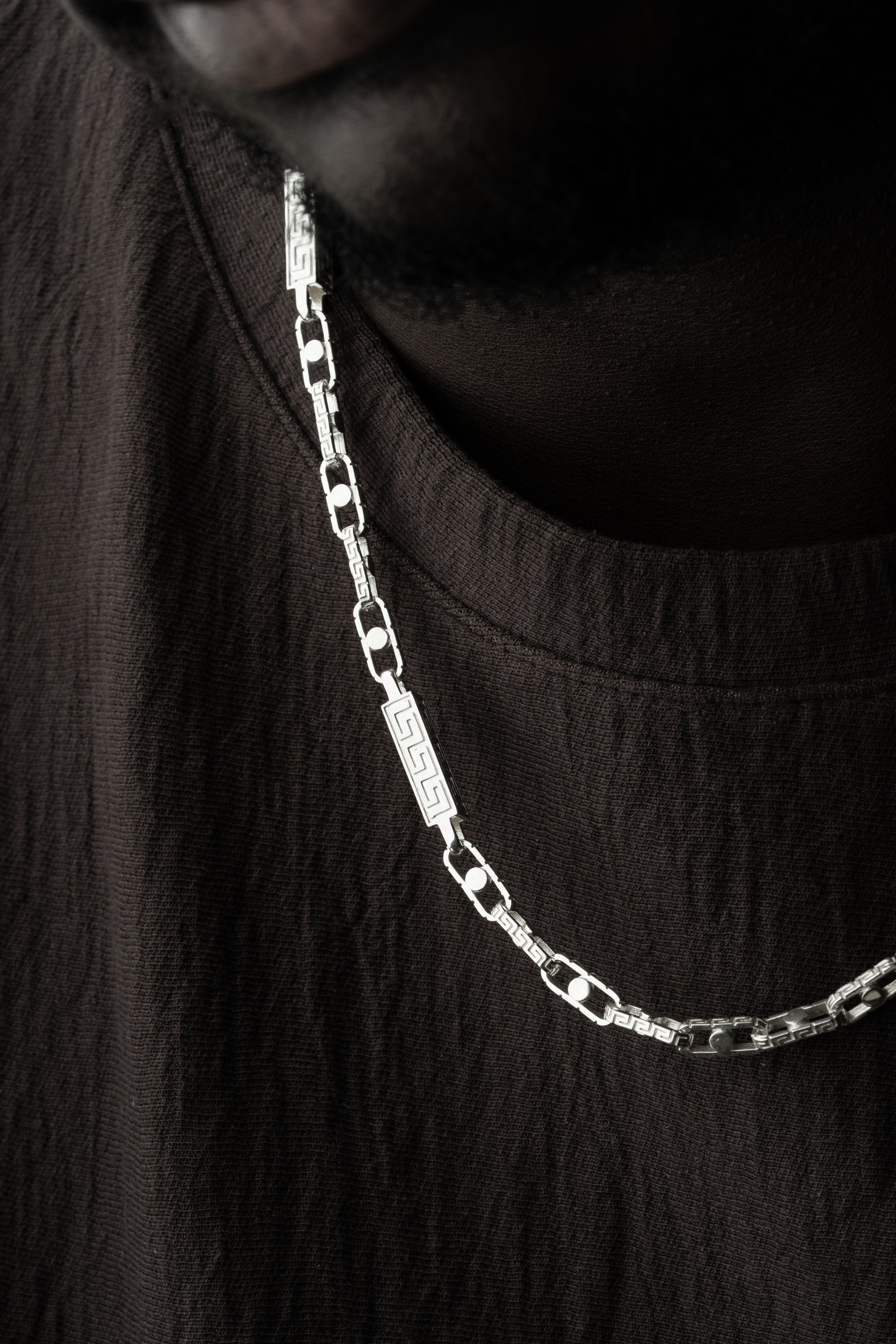 PAPYROS HALSKETTE aus 925 Silber - Eleganter Halskette - AURIME