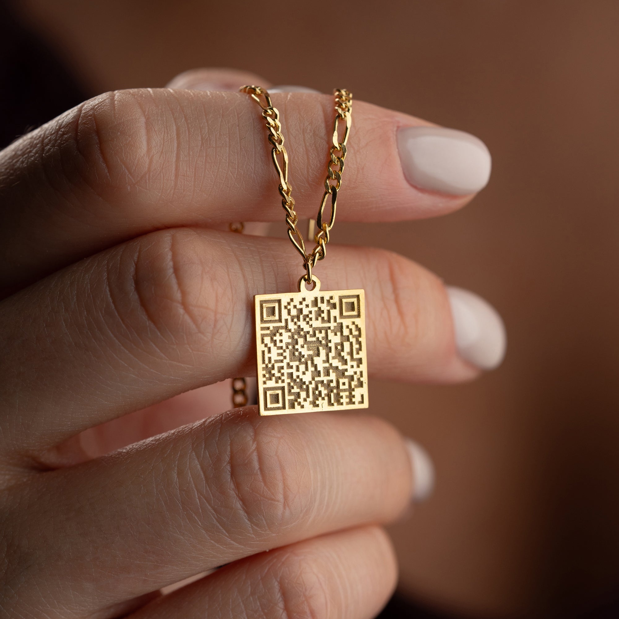 QR CODE FIGARO HALSKETTE | 925 SILBER