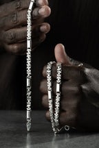 PLATTENKÖNIGSKETTE FLACH SET 6 MM aus 925 Silber - Eleganter Halskette - AURIME