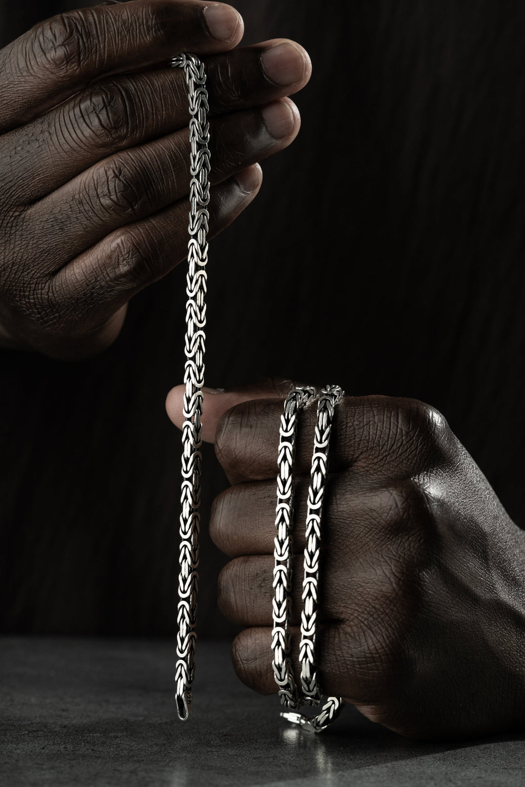 KÖNIGSKETTE 4 MM SET | 925 SILBER