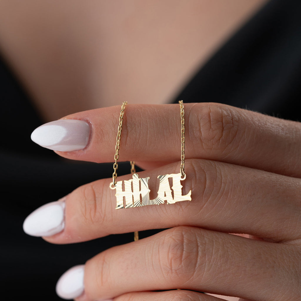 LIRIO NAMENSKETTE aus 925 Silber - Eleganter Halskette - AURIME