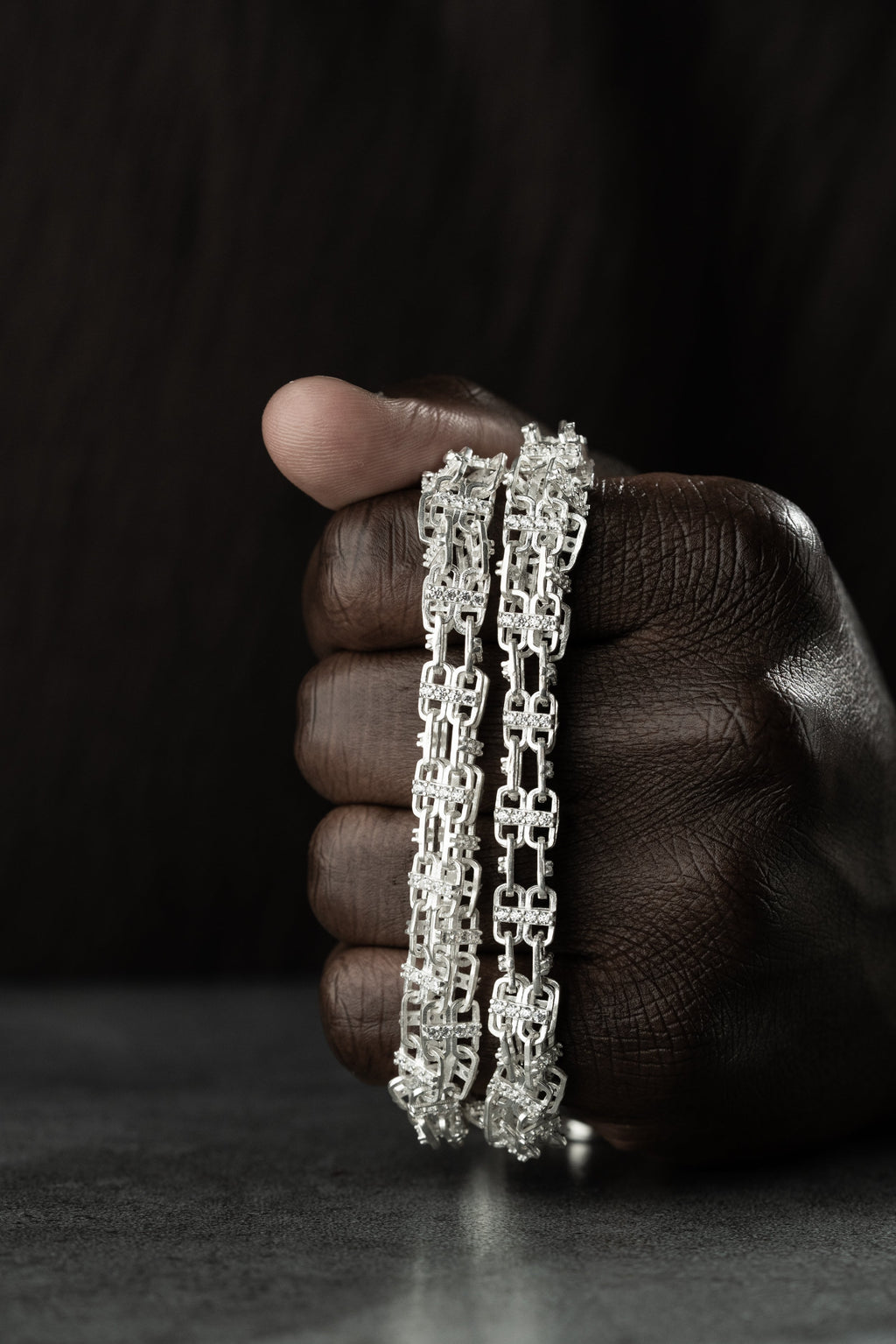 KÄFIGKETTE aus 925 Silber - Eleganter Halskette - AURIME