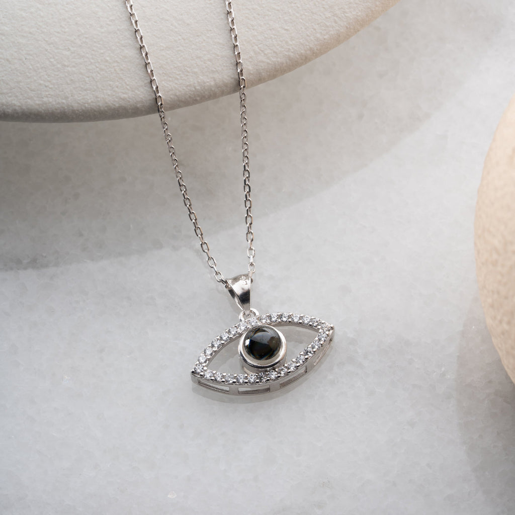 AUGE HALSKETTE | 925 SILBER