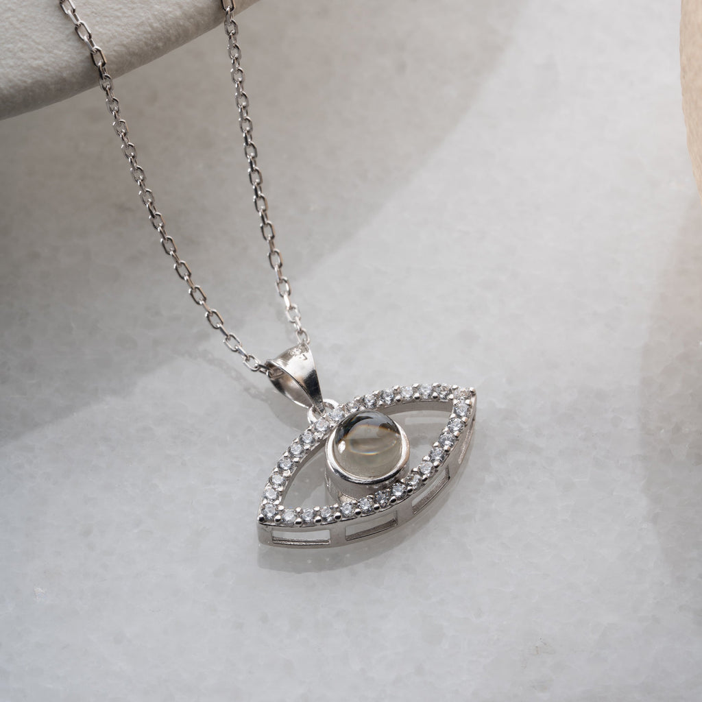AUGE HALSKETTE | 925 SILBER