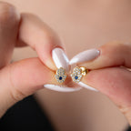 FATIMAS HAND MINI OHRRING aus 925 Silber - Eleganter Ohrringe - AURIME