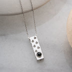 MOND HALSKETTE | 925 SILBER