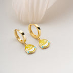 SMILEY OHRRINGE | 925 SILBER