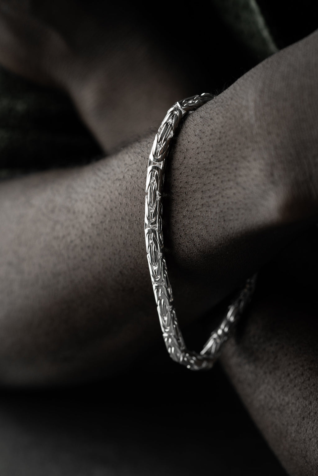 KÖNIGSARMBAND OVAL 5MM aus 925 Silber - Eleganter Armband - AURIME