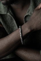 KÖNIGSARMBAND OVAL OXIDIERT 5MM aus 925 Silber - Eleganter Armband - AURIME