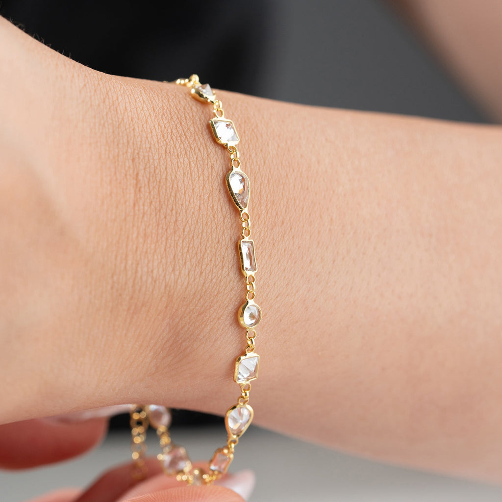 LUYA ARMBAND aus 925 Silber - Eleganter Armband - AURIME