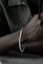 CUBAN LINK ARMBAND 6MM aus 925 Silber - Eleganter Armband - AURIME