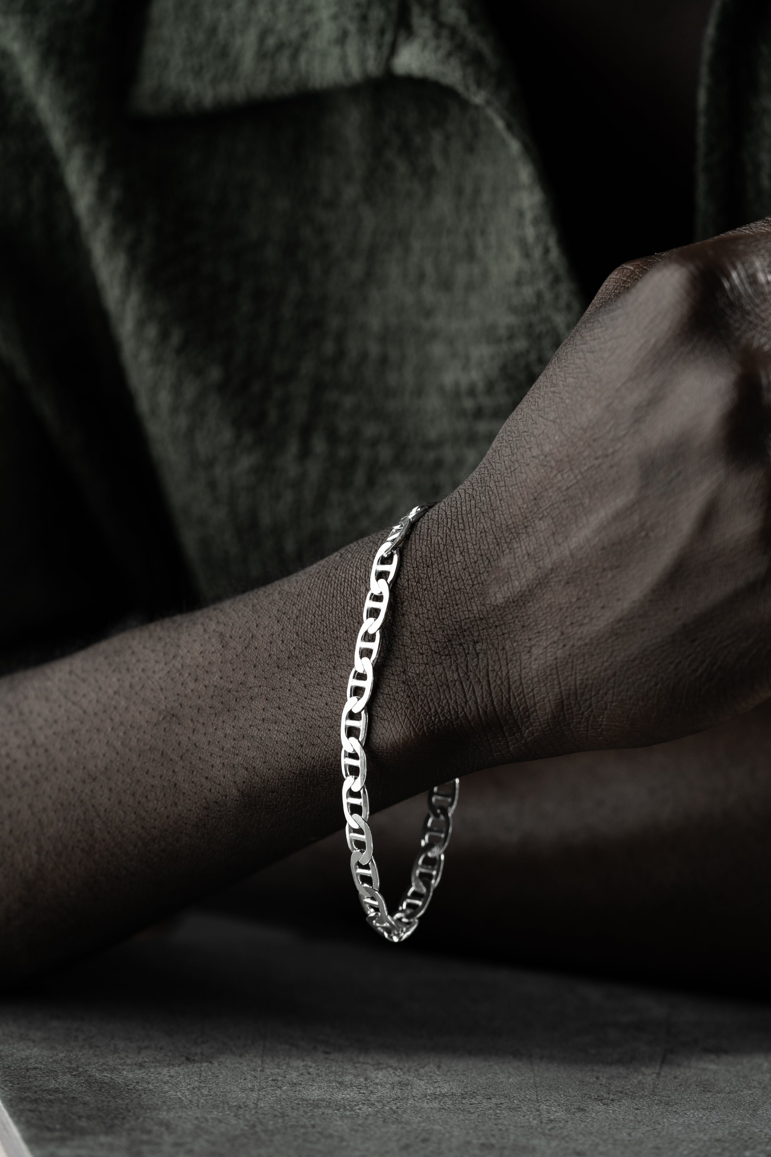 CUBAN LINK ARMBAND 6MM aus 925 Silber - Eleganter Armband - AURIME