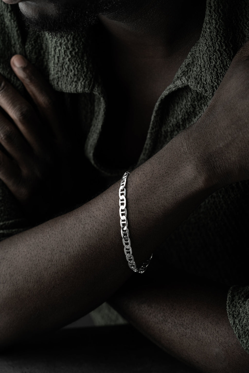CUBAN LINK ARMBAND 6MM aus 925 Silber - Eleganter Armband - AURIME
