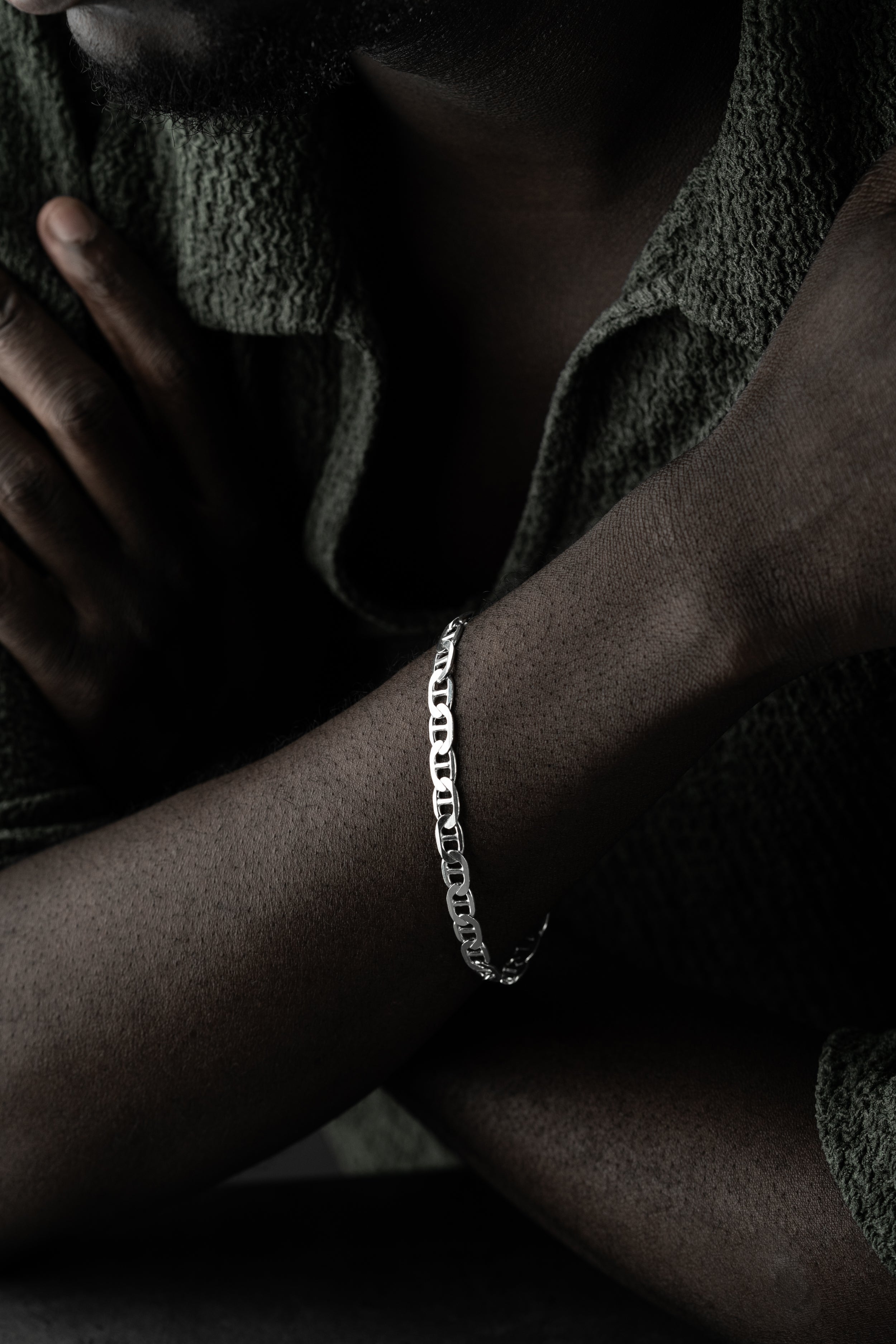 CUBAN LINK ARMBAND 6MM aus 925 Silber - Eleganter Armband - AURIME