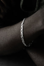 CUBAN LINK ARMBAND 6MM aus 925 Silber - Eleganter Armband - AURIME