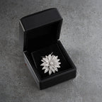 ZIRKONIA LOTUS HALSKETTE | 925 SILBER