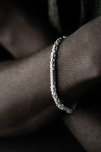 KÖNIGSARMBAND STRASSSTEIN 5MM aus 925 Silber - Eleganter Armband - AURIME