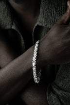 KÖNIGSARMBAND FLACH 6MM aus 925 Silber - Eleganter Armband - AURIME