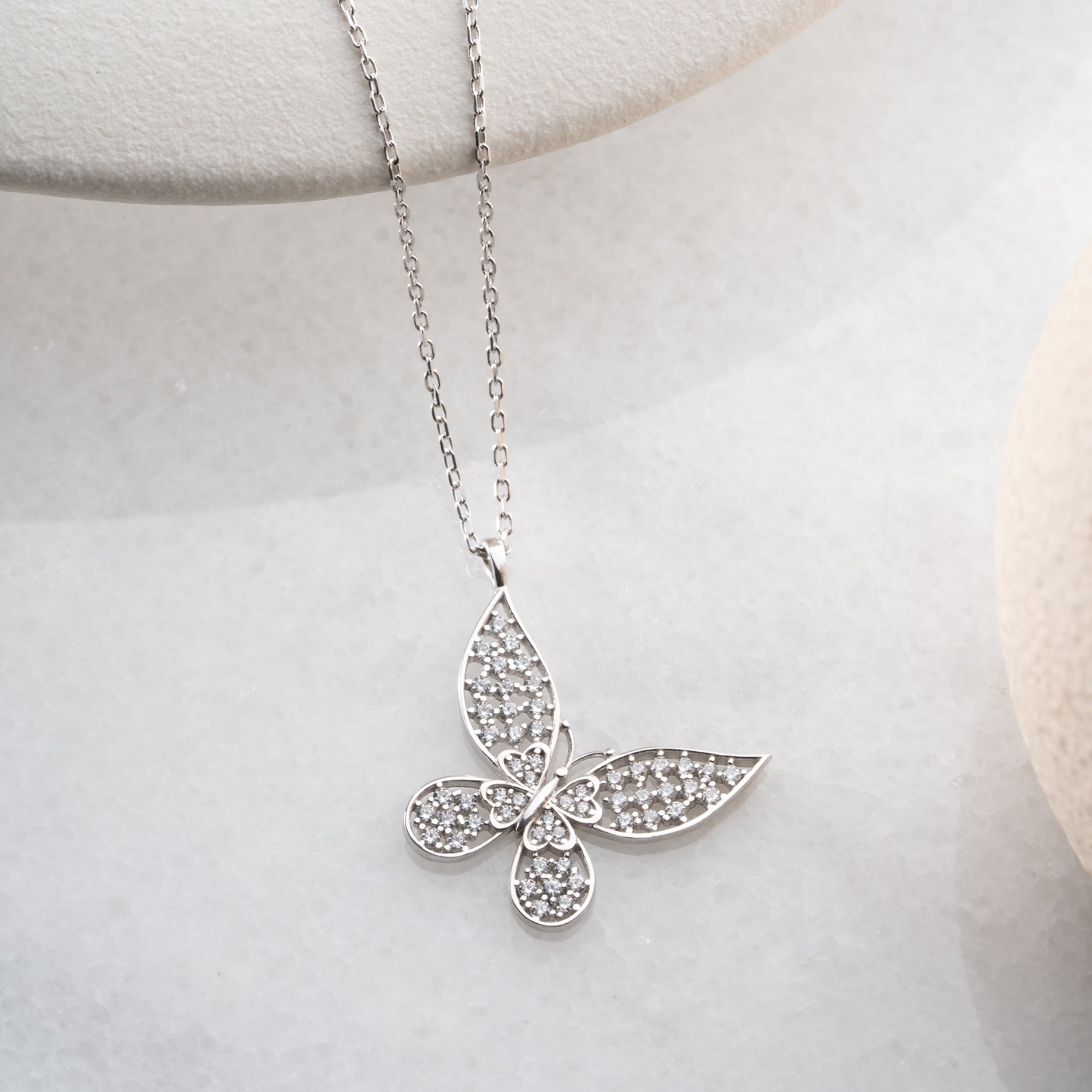 SCHMETTERLING HALSKETTE | 925 SILBER