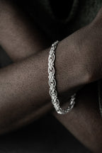 MAGNUS ARMNBAND 6MM aus 925 Silber - Hochwertiger Schmuck - AURIME