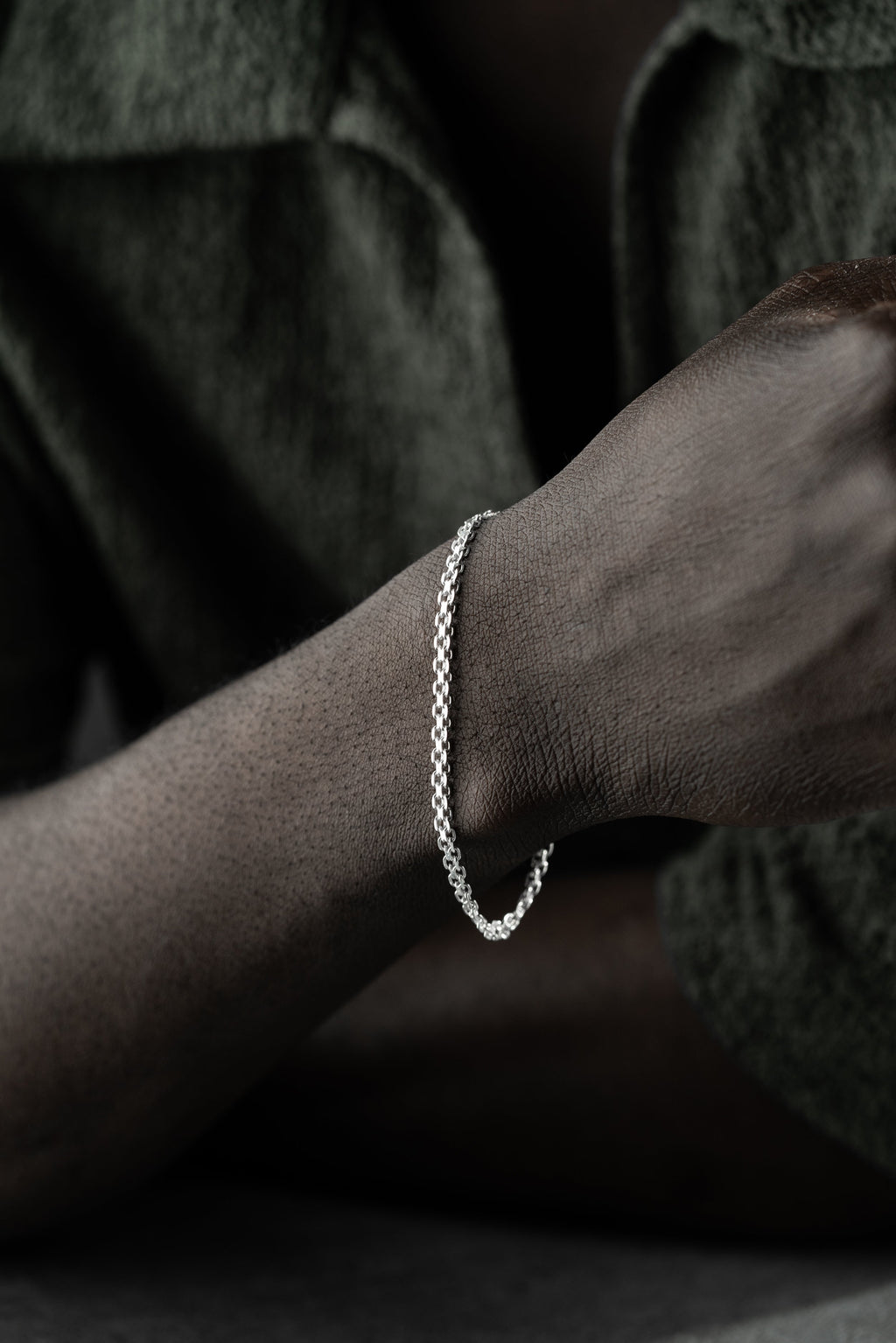 BISMARK ARMBAND 4MM aus 925 Silber - Eleganter Armband - AURIME