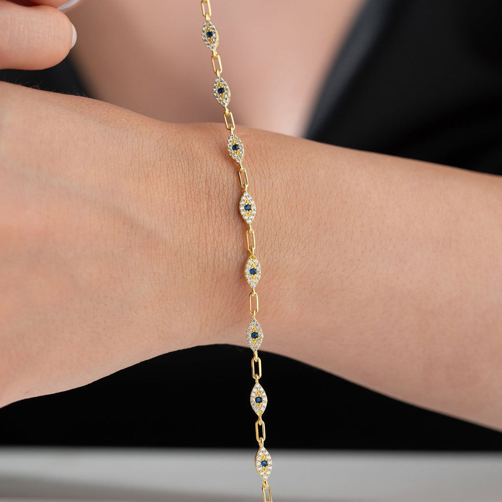 LINA NAZAR ARMBAND | 925 SILBER