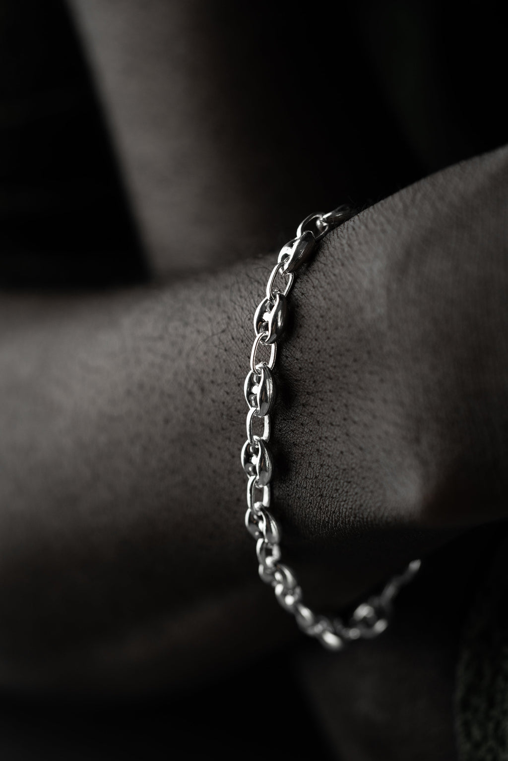 BOHNNEN ARMBAND 6MM aus 925 Silber - Eleganter Armband - AURIME