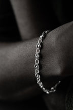 BOHNNEN ARMBAND 6MM aus 925 Silber - Eleganter Armband - AURIME