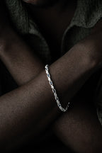 ANKER BLUE DIAMOND ARMBAND 5MM aus 925 Silber - Eleganter Armband - AURIME