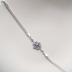 LOTUSBLUME ARMREIFE | 925 SILBER
