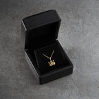 ZIRKONIA KREBS HALSKETTE aus 925 Silber - Eleganter Halskette - AURIME