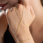 SLIM GOURMET HANDKETTE aus 925 Silber - Eleganter Halskette - AURIME
