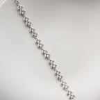 MIT BLUMENMOTIV ARMREIFE | 925 SILBER
