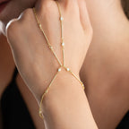 RUNA HANDKETTE aus 925 Silber - Eleganter Halskette - AURIME