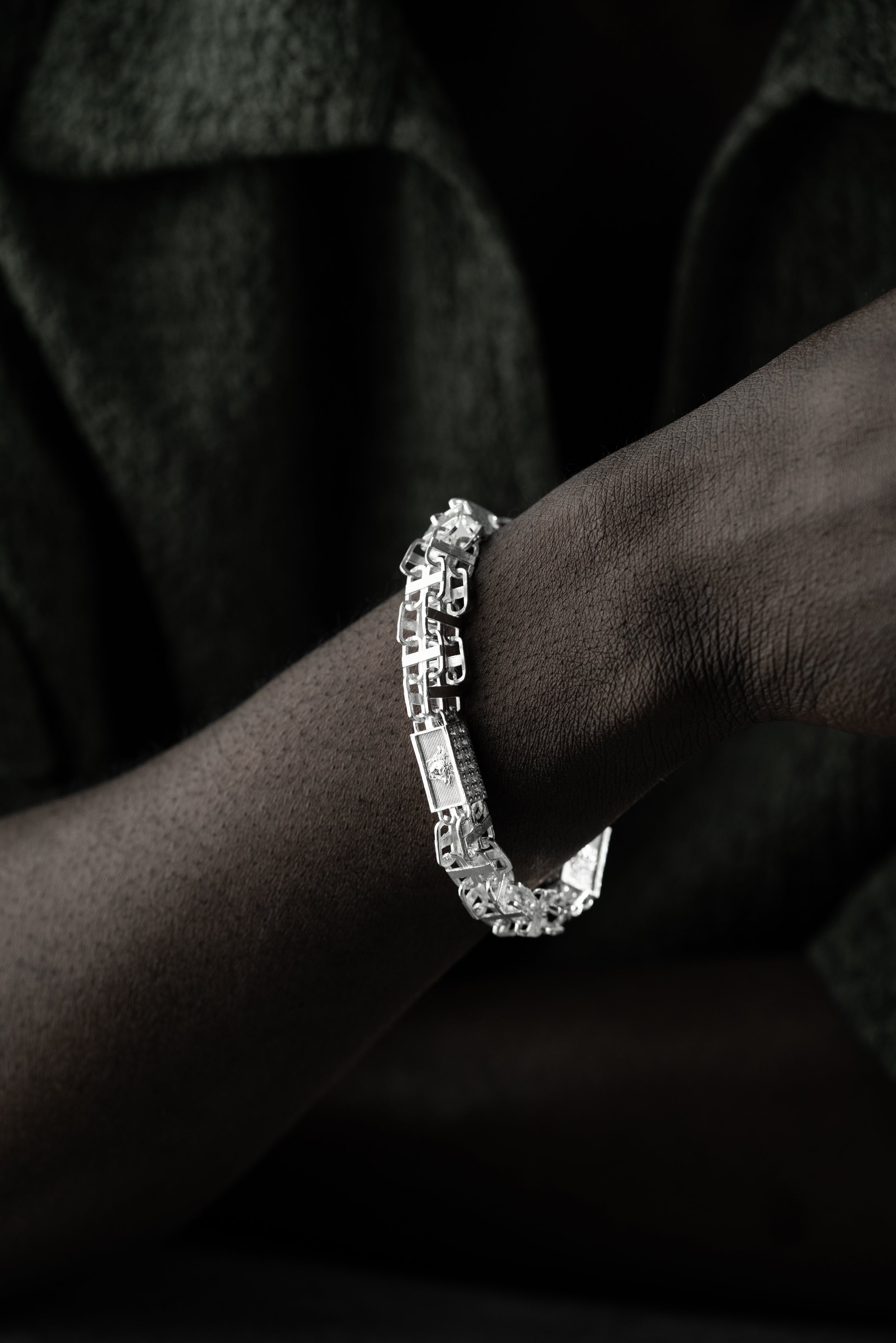 BIG KÄFIG ARMBAND aus 925 Silber - Eleganter Armband - AURIME