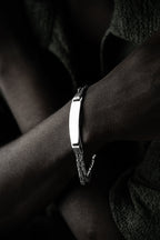 KÖNIGSARMBAND DUO MIT GRAVUR aus 925 Silber - Eleganter Armband - AURIME
