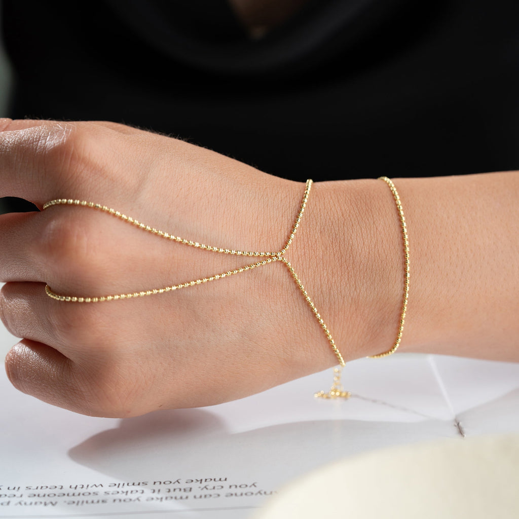 TINA HANDKETTE aus 925 Silber - Eleganter Halskette - AURIME