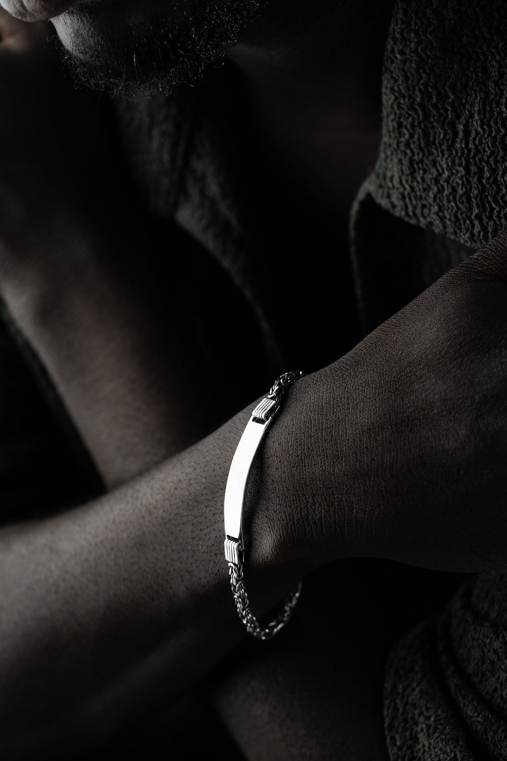 KÖNIGSARMBAND MIT GRAVUR aus 925 Silber - Eleganter Armband - AURIME
