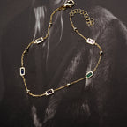 STEIN MISCHEN ARMREIFE | 925 SILBER