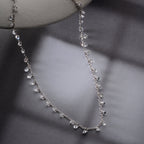 HALSKETTE MIT STEINANHANGER| 925 SILBER