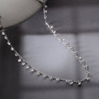 HALSKETTE MIT STEINANHANGER| 925 SILBER