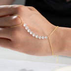 VIYA HANDKETTE aus 925 Silber - Eleganter Halskette - AURIME