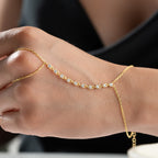 SIAN HANDKETTE aus 925 Silber - Eleganter Halskette - AURIME