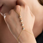 MIAN HANDKETTE aus 925 Silber - Eleganter Halskette - AURIME