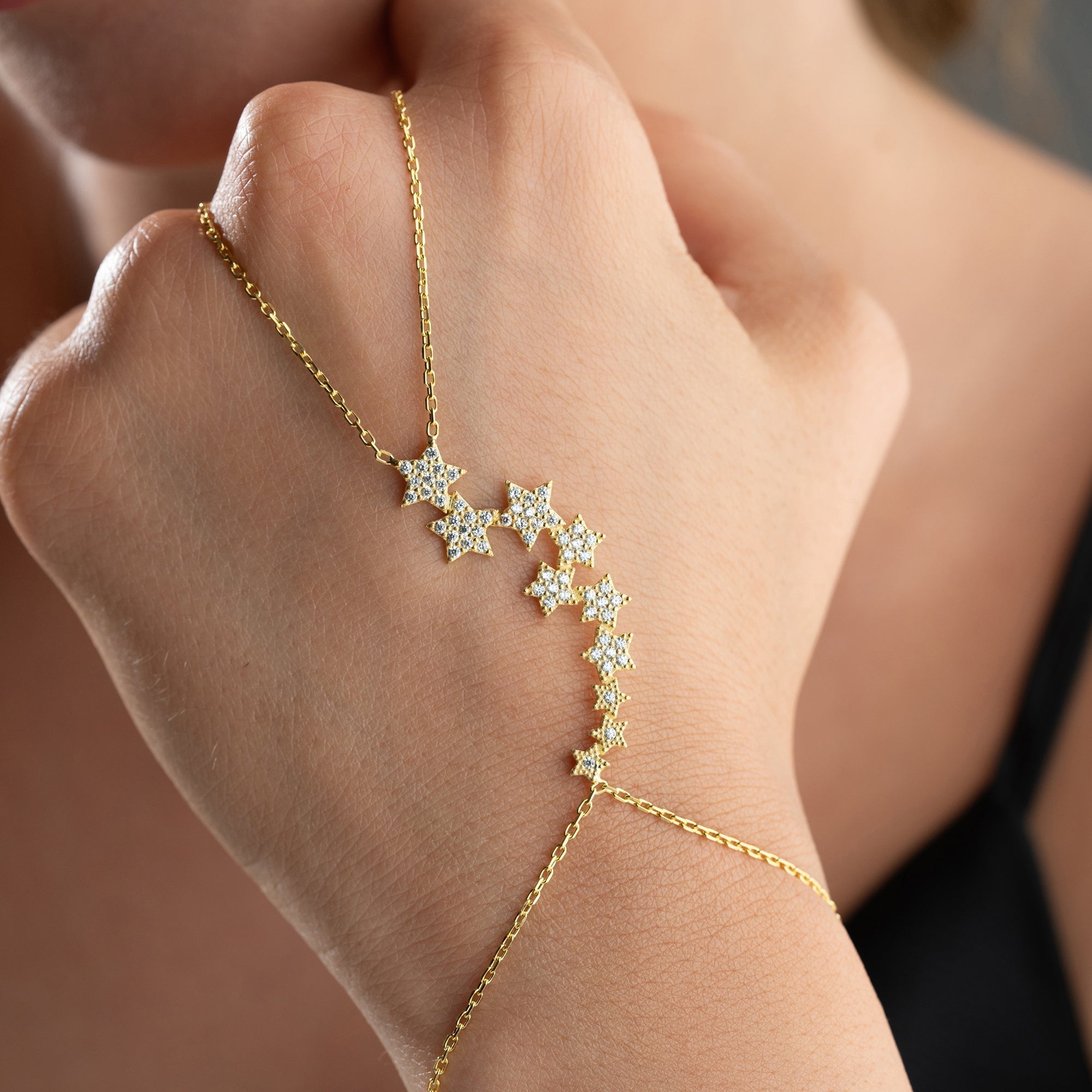 VIEA HANDKETTE aus 925 Silber - Eleganter Halskette - AURIME