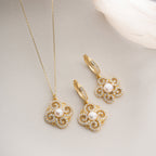 29 HALSKETTE OHRINGE SET  | 925 SILBER