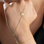 FAMOO HANDKETTE aus 925 Silber - Eleganter Halskette - AURIME