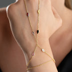 FANA HANDKETTE aus 925 Silber - Eleganter Halskette - AURIME