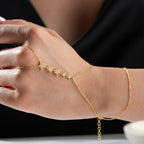 ORIE STERN HANDKETTE aus 925 Silber - Eleganter Halskette - AURIME
