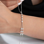 MIVE HEART HANDKETTE aus 925 Silber - Eleganter Halskette - AURIME